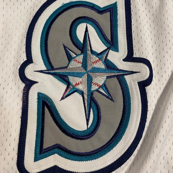 Seattle Mariners MLB/NFL style Jersey Lee Sports size M - Picture 11 of 14